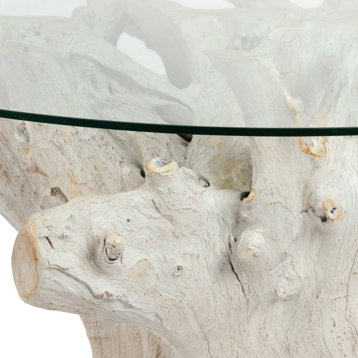 Mesa Comedor Blanco Rozado 140 X 140 X 75 cm Mesa Comedor Blanco Rozado 140 X 140 X 75 cm