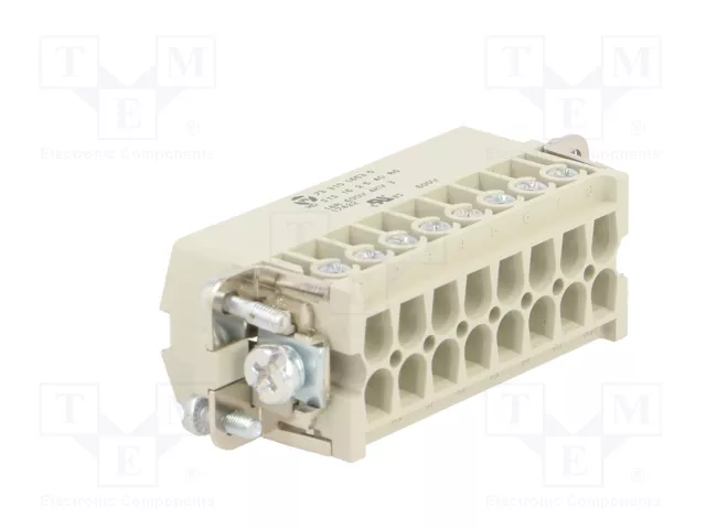 WIELAND Conector HDC Macho 32 Pines Tamaño 32A