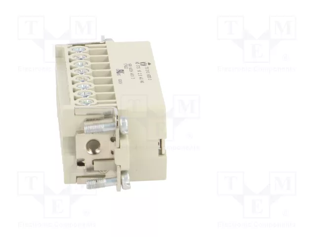 WIELAND Conector HDC Macho 32 Pines Tamaño 32A