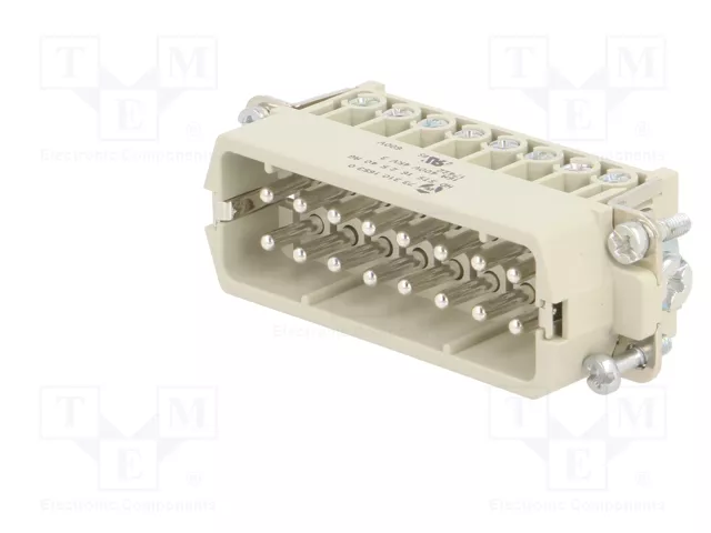 WIELAND Conector HDC Macho 32 Pines Tamaño 32A