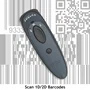 SOCKET MOBILE DuraScan D740 Lector de códigos de barras 1D/2D Gris