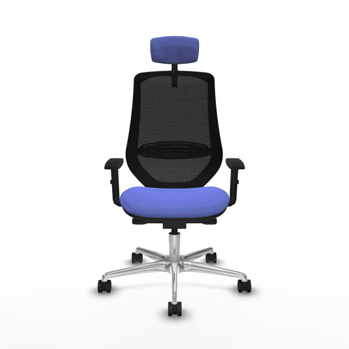 PIQUERAS Y CRESPO Silla de oficina Mardos con mecanismo Sincro/Traslack Azul claro/Negro PIQUERAS Y CRESPO Silla de oficina Mardos con mecanismo Sincro/Traslack Azul claro/Negro