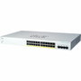 Cisco CBS220-24P-4G Switch Gestionado L2 24 Puertos PoE+ y 4 SFP Blanco