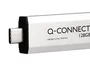 Q-connect Memoria USB 128 GB 3.2 Tipo C Flash Drive Plateado