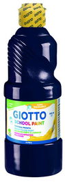 Giotto Témpera Escolar Lavable Negro Botella 500 mL