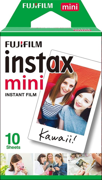 FUJIFILM Instax Mini Film con marco blanco, 10 piezas