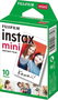 FUJIFILM Instax Mini Film con marco blanco, 10 piezas