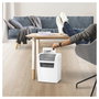 LEITZ IQ home Triturador de papel de corte en partículas Blanco