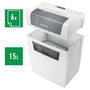 LEITZ IQ home Triturador de papel de corte en partículas Blanco