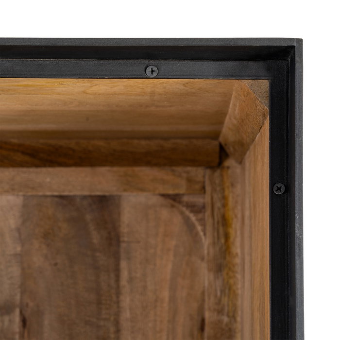 Ixia Alacena Natural de Madera de Mango Ohio 90 x 44 x 180 cm Ixia Alacena Natural de Madera de Mango Ohio 90 x 44 x 180 cm