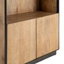 Ixia Alacena Natural de Madera de Mango Ohio 90 x 44 x 180 cm