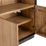 Ixia Alacena Natural de Madera de Mango Ohio 90 x 44 x 180 cm