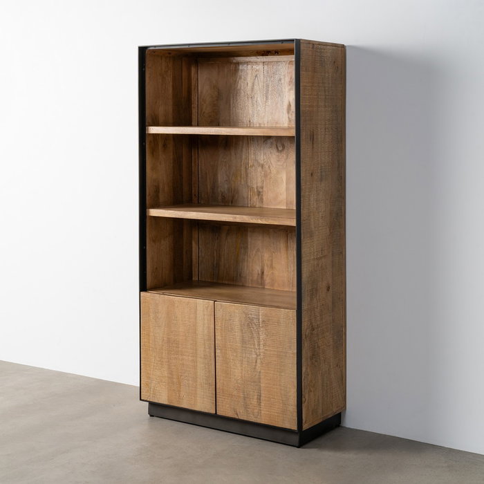 Ixia Alacena Natural de Madera de Mango Ohio 90 x 44 x 180 cm Ixia Alacena Natural de Madera de Mango Ohio 90 x 44 x 180 cm