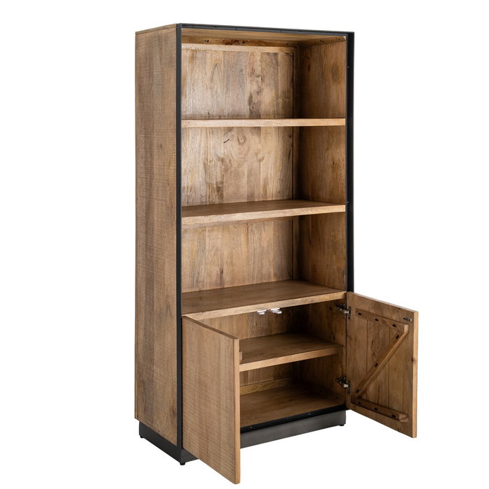Ixia Alacena Natural de Madera de Mango Ohio 90 x 44 x 180 cm Ixia Alacena Natural de Madera de Mango Ohio 90 x 44 x 180 cm