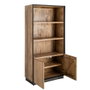 Ixia Alacena Natural de Madera de Mango Ohio 90 x 44 x 180 cm