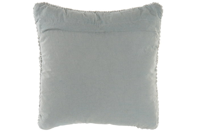 DKD Home Decor Cojín Algodón Poliéster 45x10x45 Surtido Verde Menta