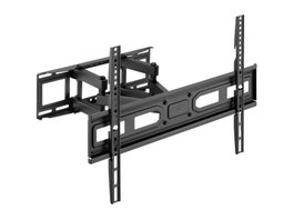 Equip Soporte de pared para TV 650337, movimiento completo 37-80 pulgadas, VESA 600x400, 40 kg, Negro