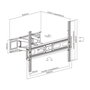 Equip Soporte Pared TV 650337 Vesa Hasta 600x400 Movimiento Completo Soporta Hasta 40 Kg
