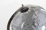 DKD Home Decor Globo Terráqueo con Base de Pie Blanco Metal y Plástico