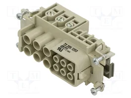 WIELAND Conector HDC de 6 pines recto 40A
