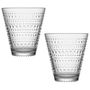 Iittala Kastehelmi Set 2 Vasos 300 Ml (6 Unidades) Transparente