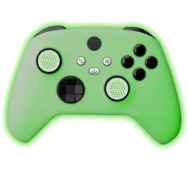 Xbox Silicona Kit - Funda Protectora con Grips para Mando Xbox Series X/S y One, Custom Blade, Brilla en la Oscuro