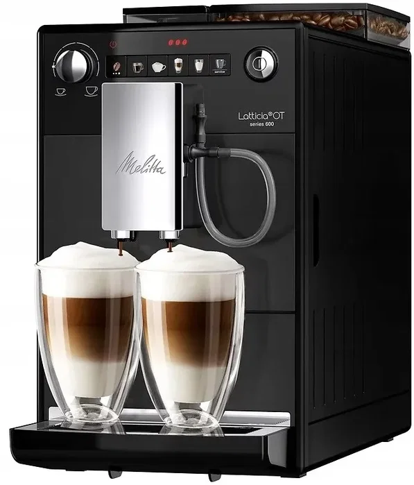 Melitta Latticia OT F30/0-100 Cafetera Superautomática Negra 15 bares 1450W Espresso Cappuccino