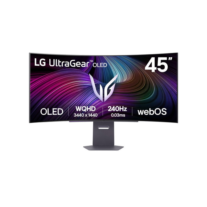 LG Monitor 45GX90SA-B Curvo OLED 45 pulg WQHD 240Hz Negro LG Monitor 45GX90SA-B Curvo OLED 45 pulg WQHD 240Hz Negro