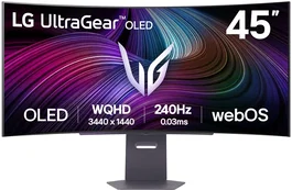 LG Monitor Curvo Gaming 45" OLED 240Hz WQHD 0.03ms Altura Ajustable 45GX90SA-B.AEU