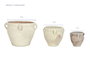 DKD Home Decor Set de 3 Ánforas de Terracota Colección JERBA