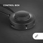Mars Gaming MSRGB2 Altavoces Bluetooth con Iluminación RGB Full Mesh, 15W, Negro