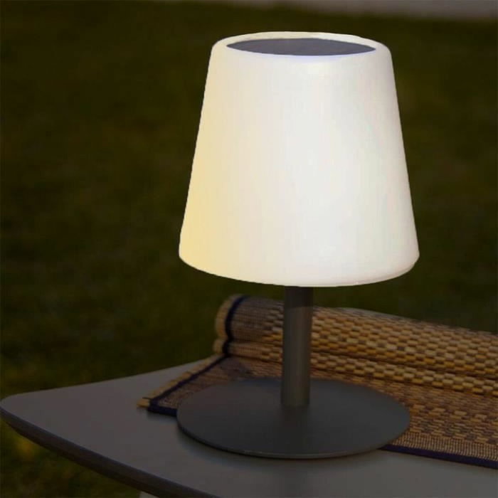 Lumisky STANDY TINY SOLAR - Lámpara de mesa solar y recargable LED blanco cálido y blanco regulable Lumisky STANDY TINY SOLAR - Lámpara de mesa solar y recargable LED blanco cálido y blanco regulable