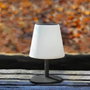 Lumisky STANDY TINY SOLAR - Lámpara de mesa solar y recargable LED blanco cálido y blanco regulable