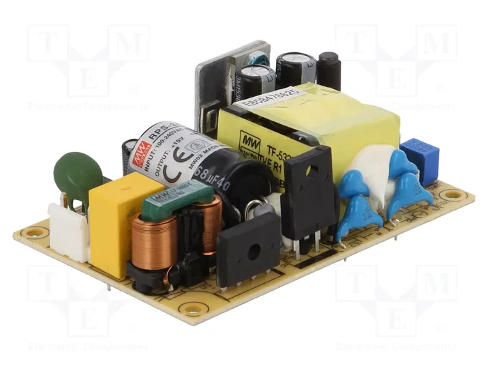 MEAN WELL RPS-30-15 Alimentador de impulso abierto 15VDC 30W MEAN WELL RPS-30-15 Alimentador de impulso abierto 15VDC 30W