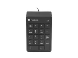 Natec Goby 2 Klawiatura przewodowa numeryczna USB układ polski
