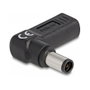 DeLOCK Adaptador para cable de carga de portátil USB Type-C™ hembra a HP 7,4 x 5,0 mm macho 90°