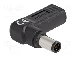 DeLOCK Adaptador para cable de carga de portátil USB Type-C™ a HP 7,4 x 5,0 mm 90°