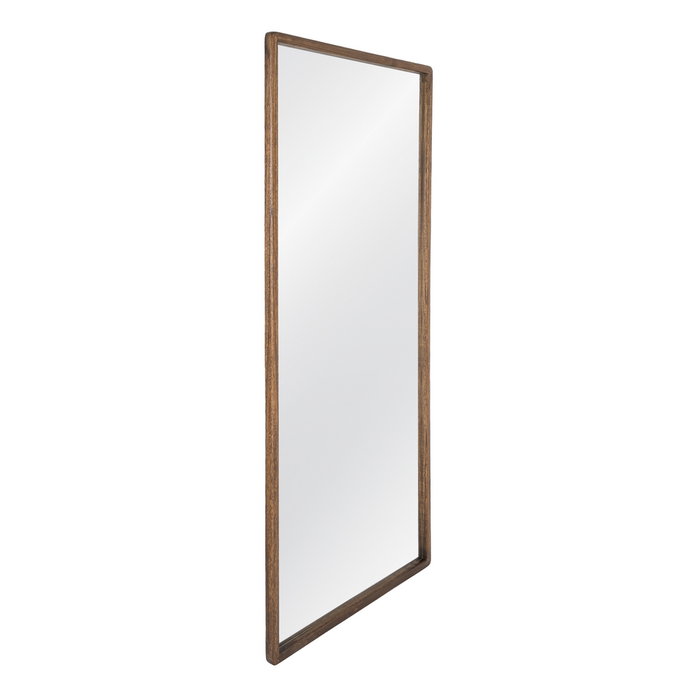 Espejo Marrón Oscuro Madera Paulonia 80 X 3 X 180 cm