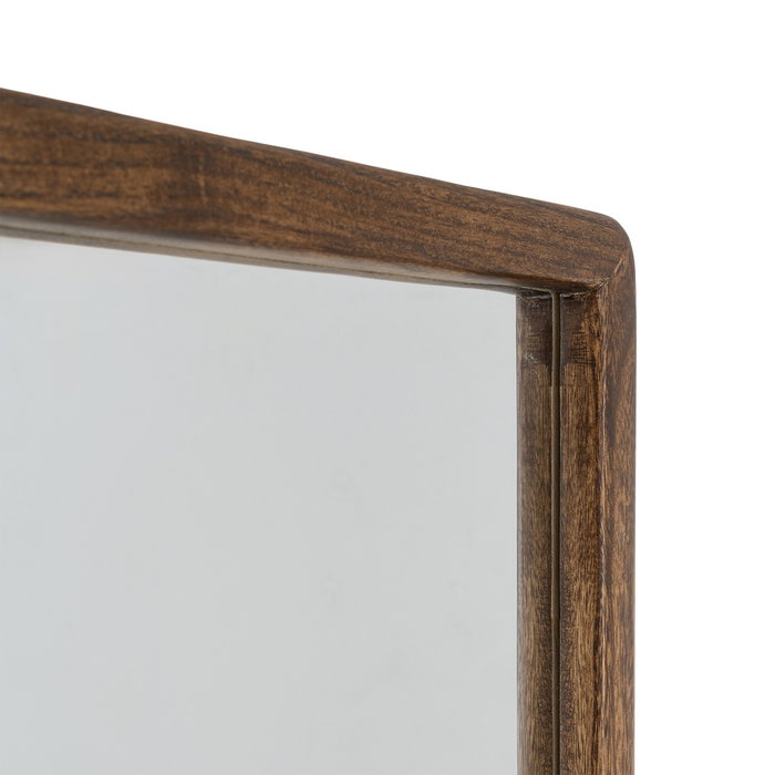 Espejo Marrón Oscuro Madera Paulonia 80 X 3 X 180 cm