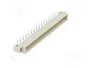 HARTING Conector de datos DIN 41612 de 32 pines, angulado 90°