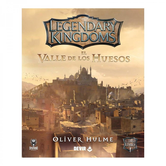Devir - Libro Juego Legendary Kingdoms 1: El Valle de los Huesos - Aventura de Fantasía y Rol en Español - Libro-Juego de Mundo Abierto