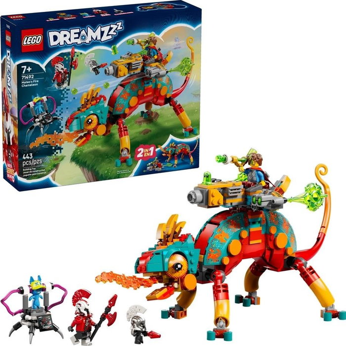 LEGO Dreamzzz El Camaleón Escupefuego de Mateo - Juego para niños de 7 años LEGO Dreamzzz El Camaleón Escupefuego de Mateo - Juego para niños de 7 años