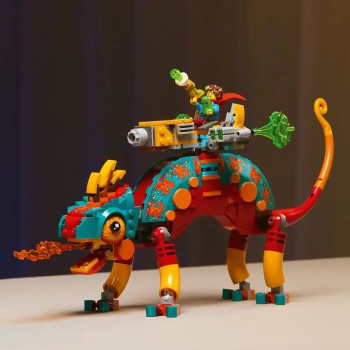 Lego Dreamzzz 71492 El Camaleón Escupefuego de Mateo - Juego para Niños de 7 Años - Idea de Regalo