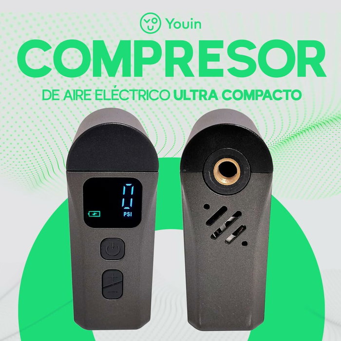 Youin MA1023 Compresor de Aire 15 l/min con Batería