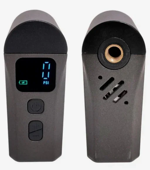 Youin MA1023 Compresor de Aire Portátil con Batería, 15 l/min, 6.9 bar, Manómetro Integrado, Negro