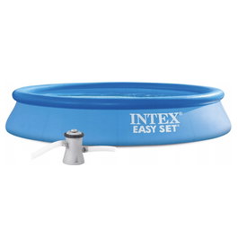 Intex Piscina hinchable redonda Easy Set con depuradora, ø305 x 61 cm