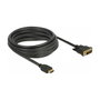 DeLOCK 85656 Cable Adaptador de Video HDMI a DVI Bidireccional 5 m