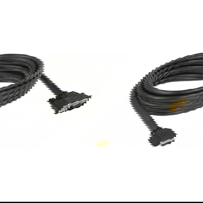 DeLOCK 85656 Cable adaptador HDMI tipo A a DVI bidireccional, macho a macho, 5 m, negro, máxima resolución 2560x1600, 28 AWG