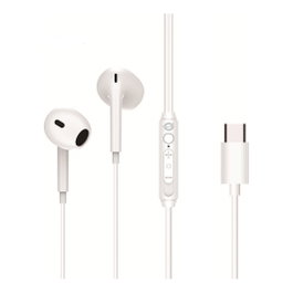 Conceptronic BRENDAN02W Auricular Intrauditivo USB-C Blanco