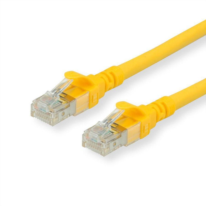 ROLINE Patchkabel Cat.6A S/FTP Amarillo 7,5 m ROLINE Patchkabel Cat.6A S/FTP Amarillo 7,5 m